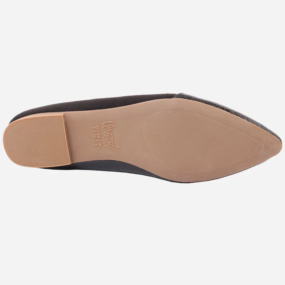 Women "ALIS" Pointed-Toe Ballet Flat