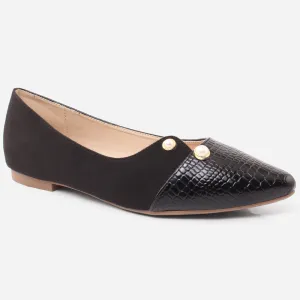 Women "ALIS" Pointed-Toe Ballet Flat