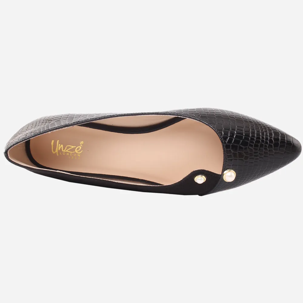 Women "ALIS" Pointed-Toe Ballet Flat