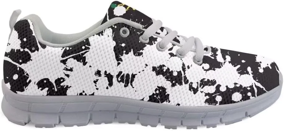Women Running Shoes Walking Sports Athletic Tennis Sneakers for Girls White Sole