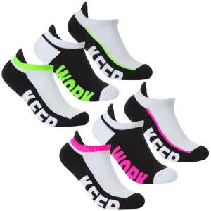 Womens Trainer Liner Active Cushion Sports Socks