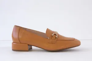 WONDERS - C-5041 LOW HEEL LOAFER - TAN LEATHER