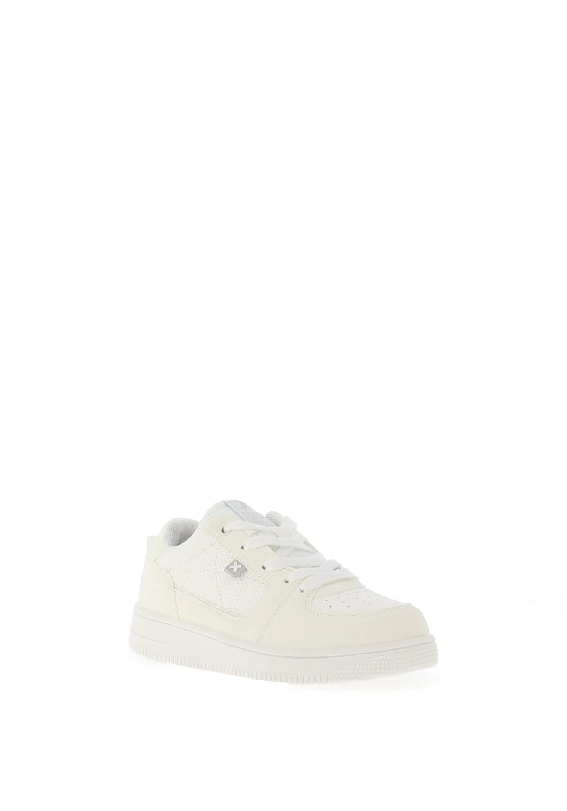 XTI Girls 150718 Lace Up Trainer, White