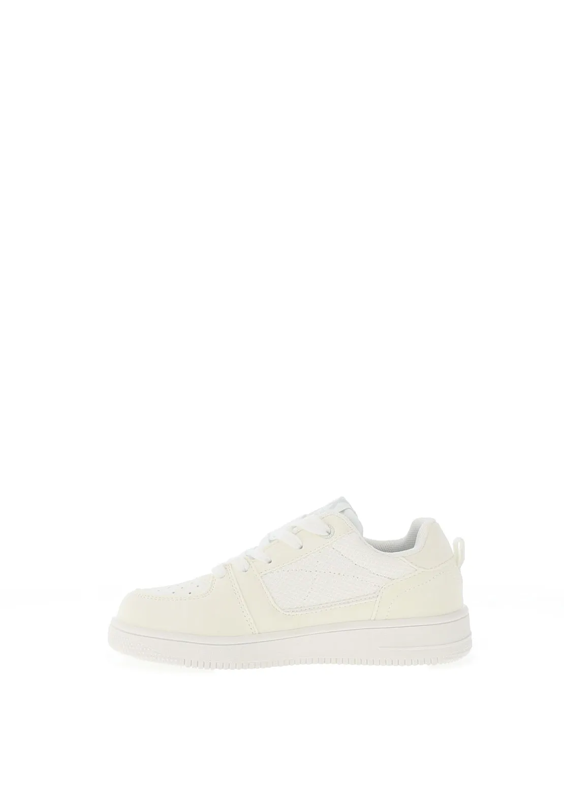 XTI Girls 150718 Lace Up Trainer, White