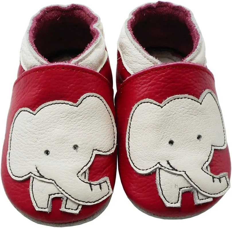 YIHAKIDS Soft Sole Baby Girls Boys Shoes Infant Toddler Leather Moccasins Slippers First Walker Crib Shoes Unisex 0-36 Months