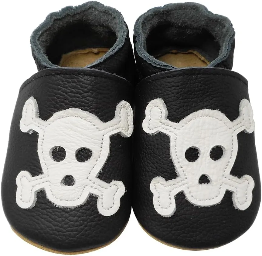 YIHAKIDS Soft Sole Baby Girls Boys Shoes Infant Toddler Leather Moccasins Slippers First Walker Crib Shoes Unisex 0-36 Months